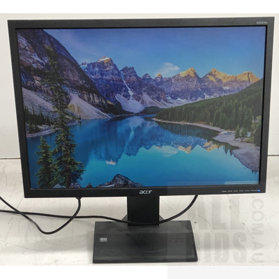 Acer B223W D 22 Inch Widescreen Lot 1237698 ALLBIDS