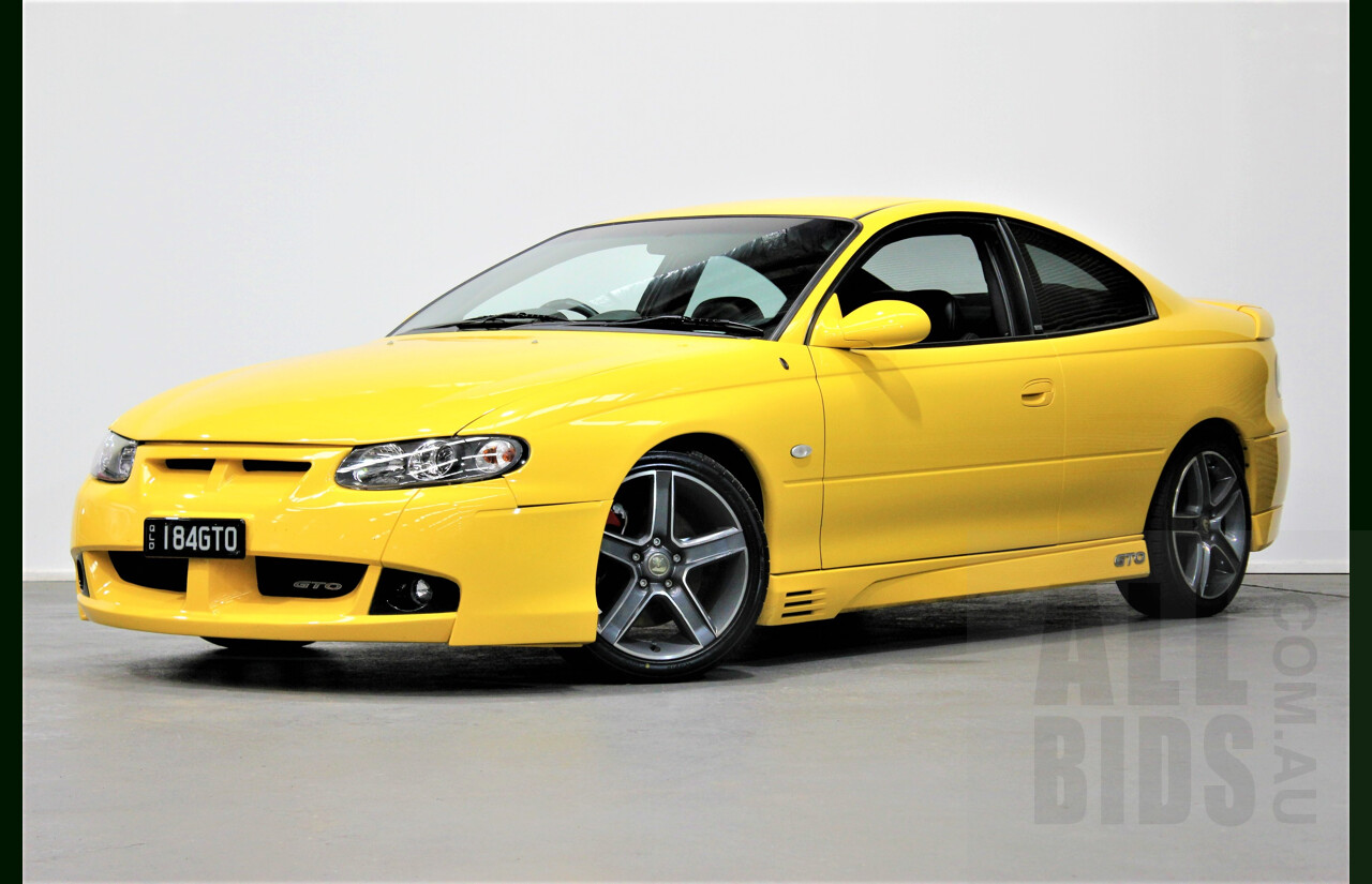 Holden Hsv Coupe Gto V Lot Carbids