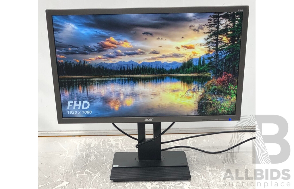 Acer B246HL 24 Inch Full HD 1080p Lot 1431523 ALLBIDS