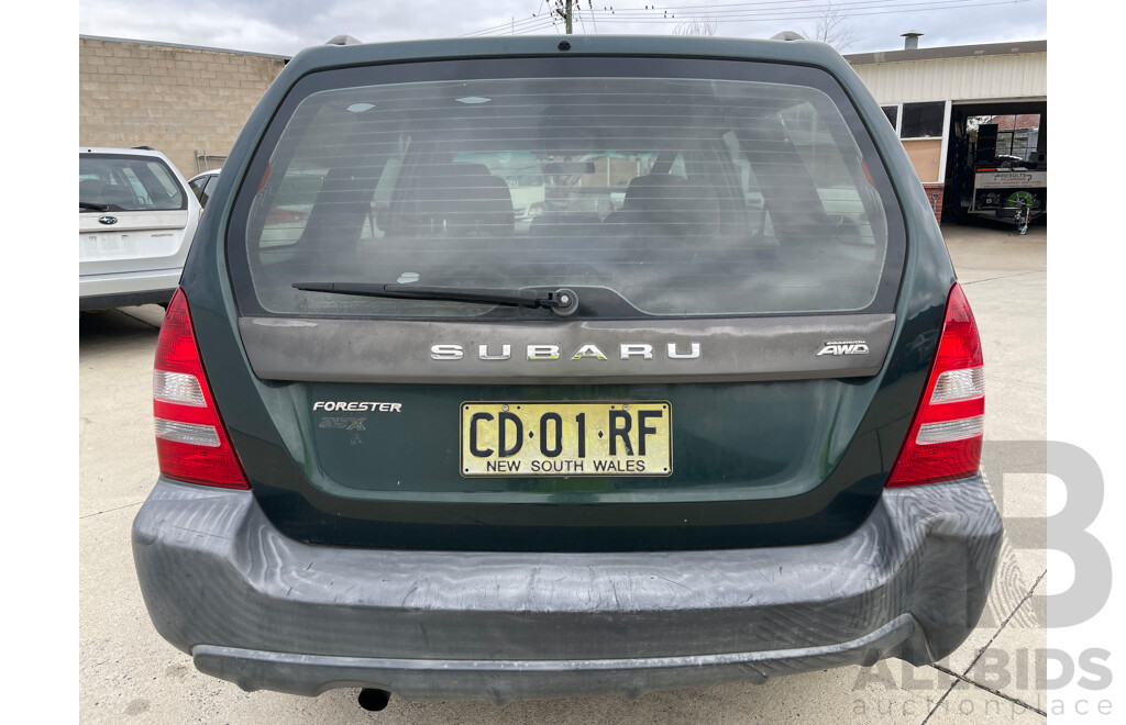 7 2003 Subaru Forester X MY03 4d Lot 1467981 CARBIDS