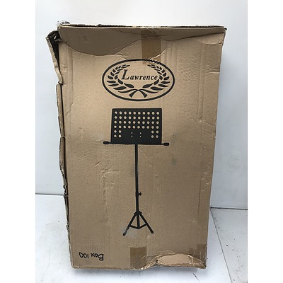 Lawrence Black Music Stand