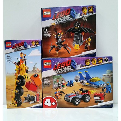 Lot Of The Lego Movie Lego - Brand New - Lot Of Three