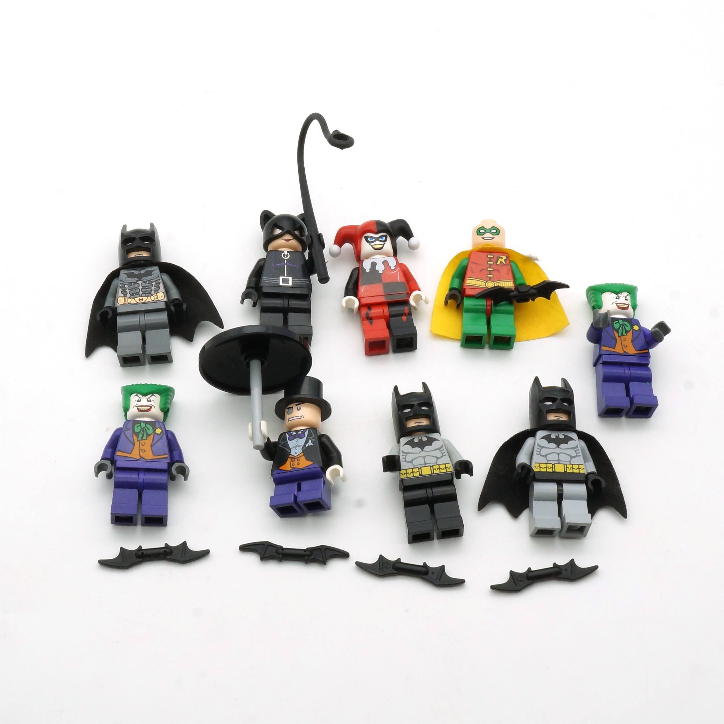 Nine Batman Lego Figures - Lot 1189179 | ALLBIDS