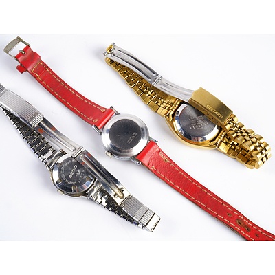 Three Vintage Ladies Watches - Seiko, Timex and Citizen (3)