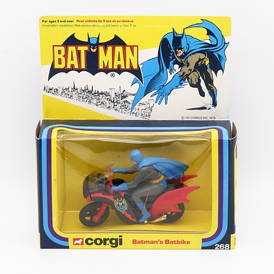 Corgi "Batman's Batbike" Vehicle Set 268