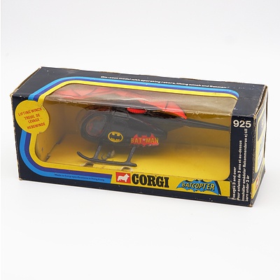Corgi Batman Batcopter Set 925