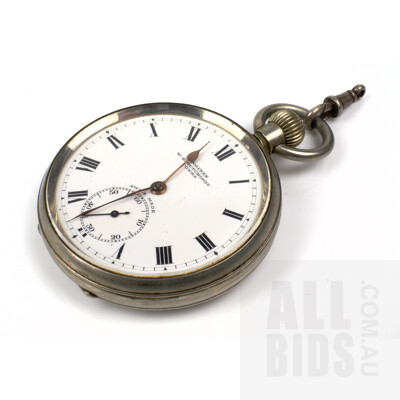 Vintage Baume Longines Pocket Watch with W G Hutchison Cowra Marked to Dial