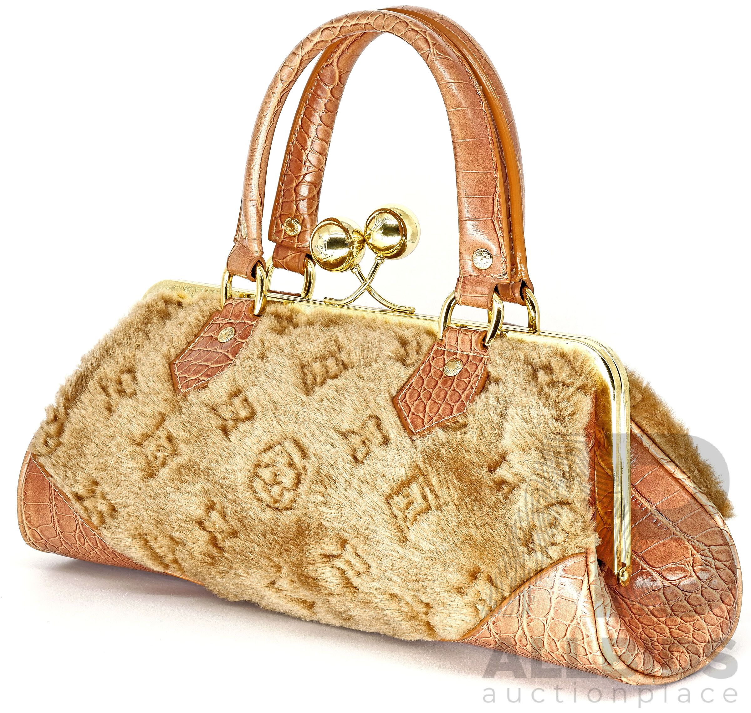 Various Ladies Bags Including Genuine Oroton, Faux Fur Bag, and Leather  Handbag Marked Chanel (3)