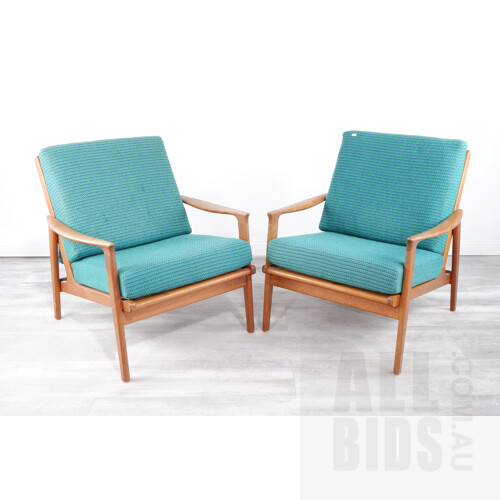 Pair of Mid Century Parker Teak - Lot 1284732 | ALLBIDS