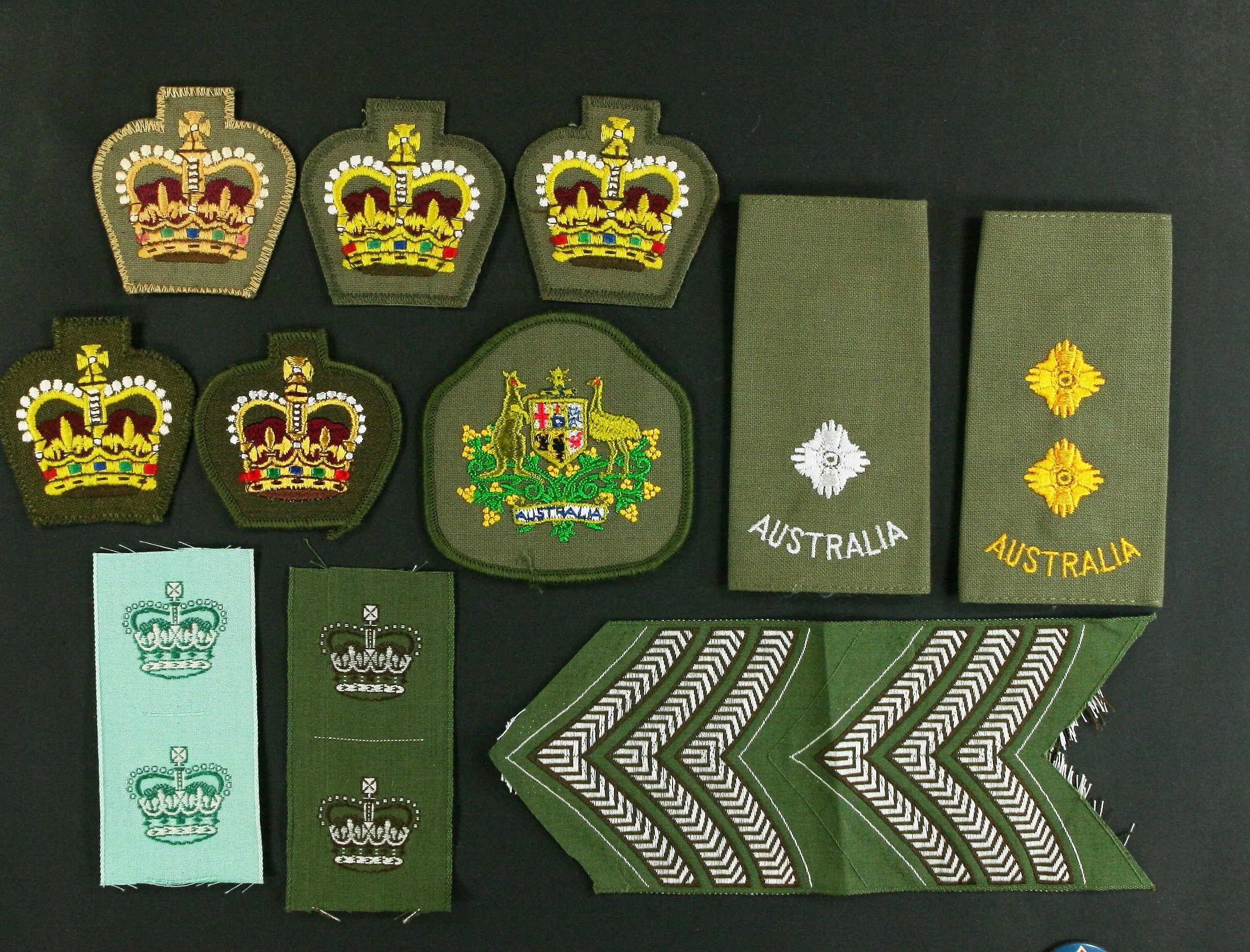 Australian Army Rank Badges