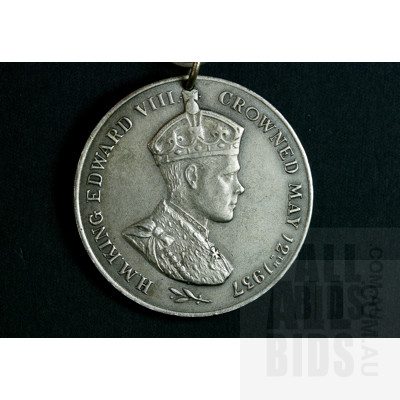 1937 Coronation Medal for Edward VII - Abdicated King