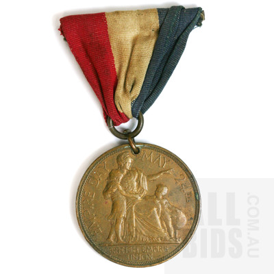 Circa 1935 Empire Day Medal - King George VI
