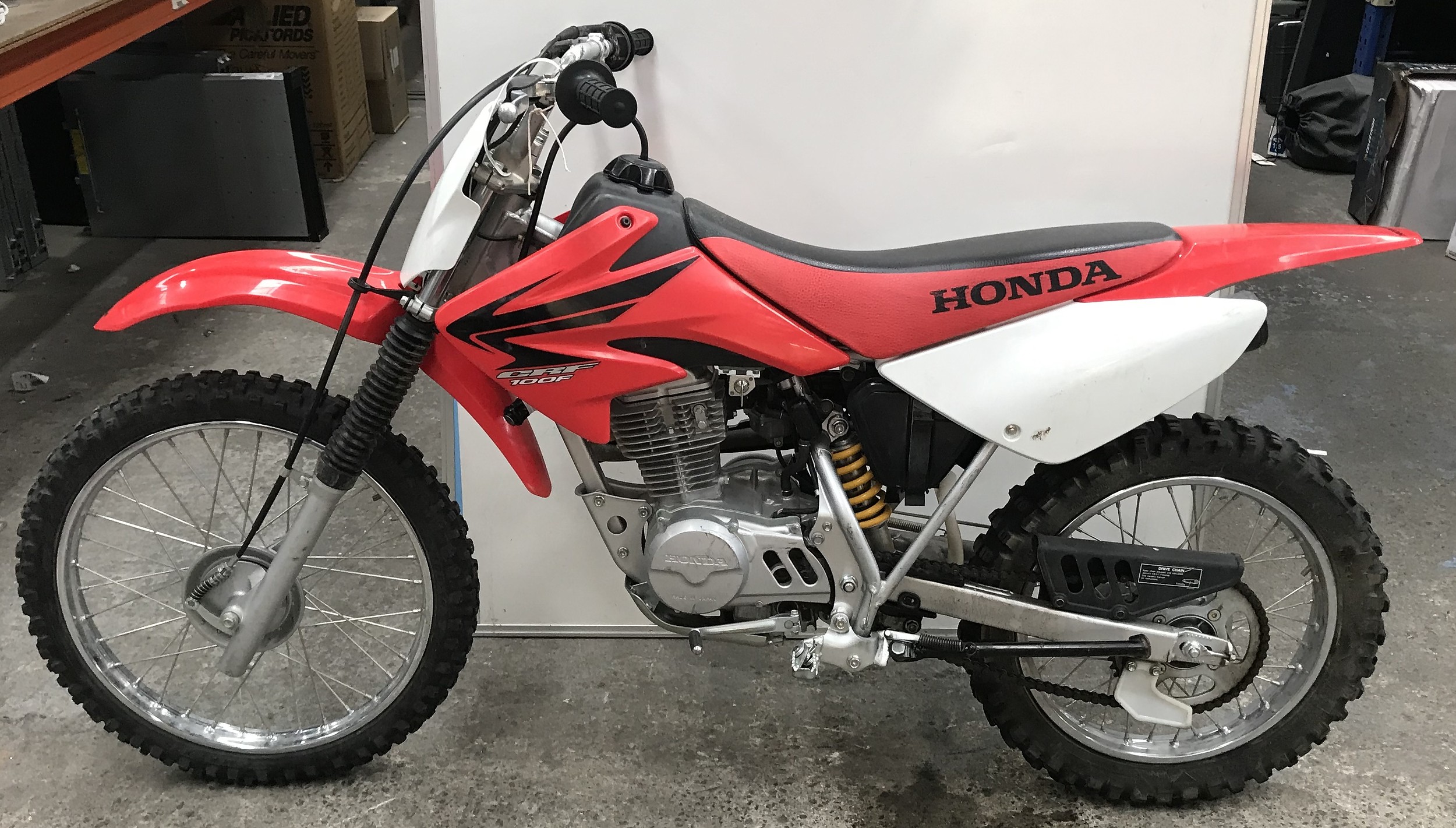 Honda CRF100F 100CC Dirt Bike Lot 1156789 ALLBIDS
