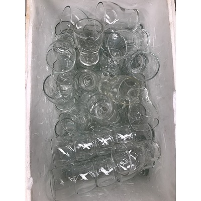 Bulk Lot of Middy Glasses and other Small Glasses