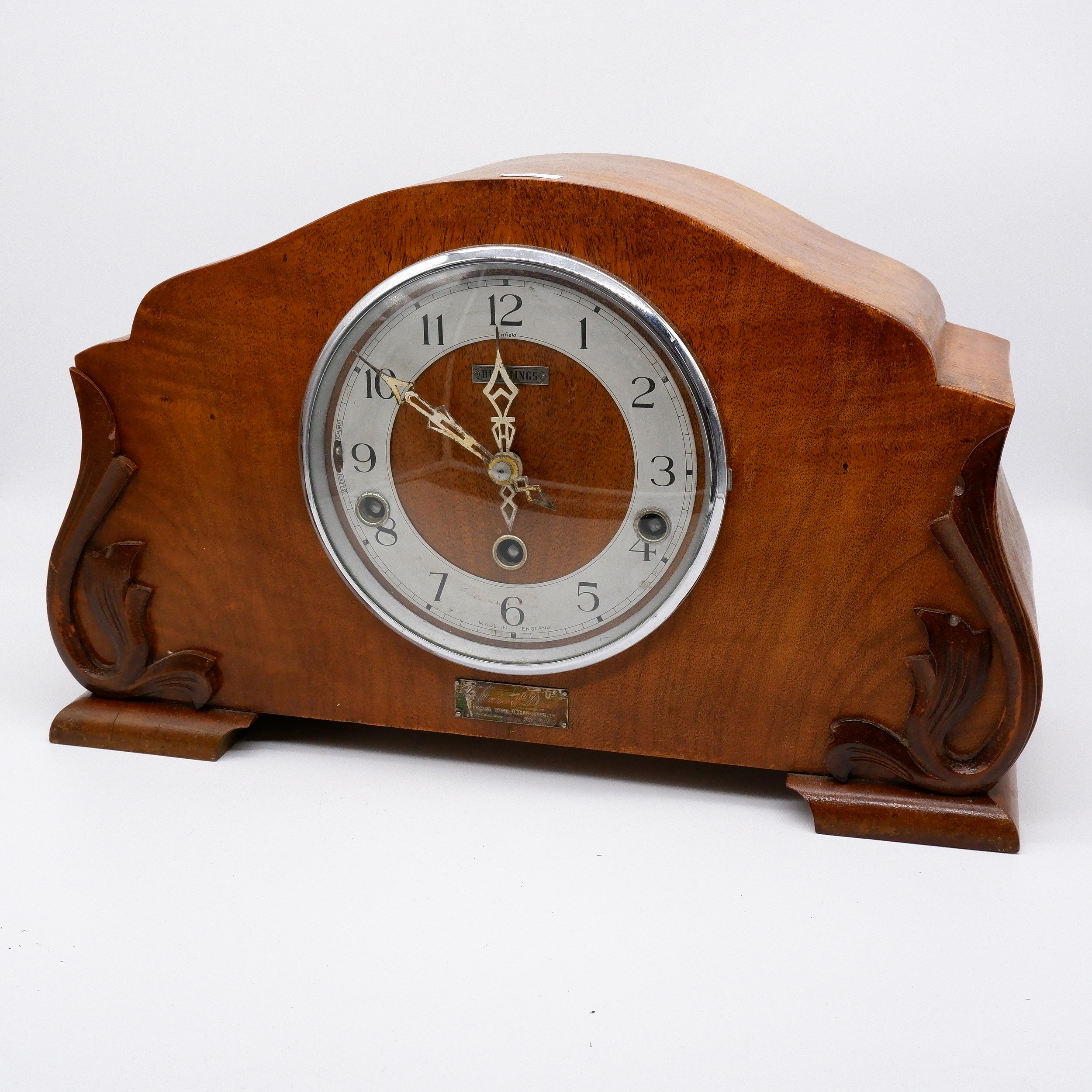 Art Deco Enfield Maple Mantle Clock - Lot 1177772 | ALLBIDS