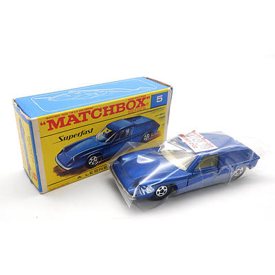 Vintage Matchbox Superfast No 5 'Lotus Europa'
