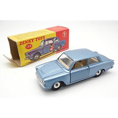 Vintage Dinky Toys No 139 'Ford Consul Cortina'