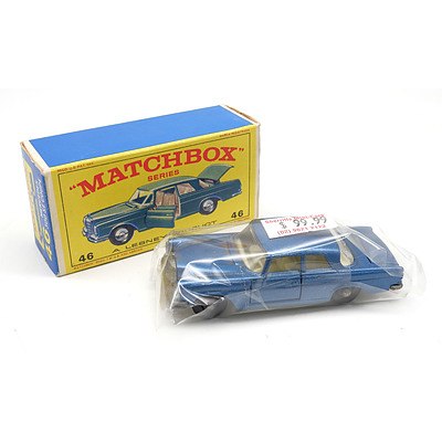 Vintage Lesney Matchbox No 46 - Mercedes 300 SE Coupe
