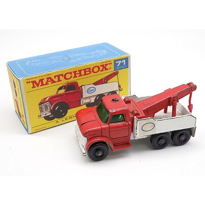 Vintage Lesney Matchbox No 71 - Wreck Truck