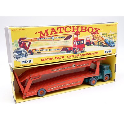 Vintage Lesney Matchbox Series No M-8 Major Pack Car Transporter