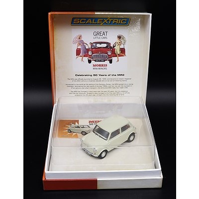 Scalextric, 1959 Mini Cooper, Limited Edition 50th Anniversary, 3823/4000, 1:32 Scale Model