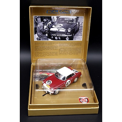 Scalextric, MG MGB, Limited Edition 50th Anniversary, 2846/3500, 1:32 Scale Model