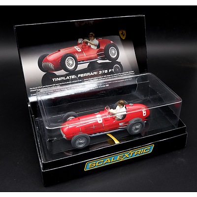 Scalextric, Ferrari 375 F1 Tin Plate Car, Limited to 5050, 1:32 Scale Model