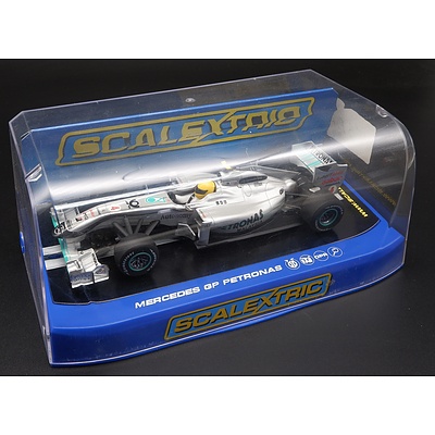 Scalextric, Mercedes GP Petronas, Rosberg, 1:32 Scale Model