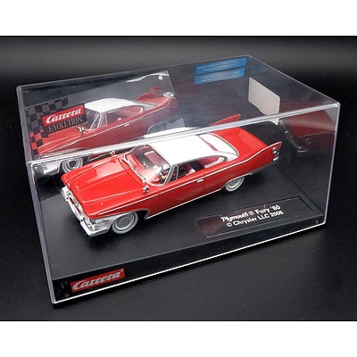Carrera, 1960 Plymouth Fury Red, 1:32 Scale Model