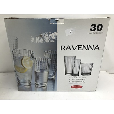 Ravenna 30 Piece Tumbler Set