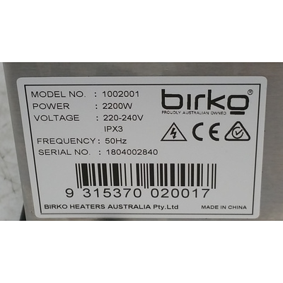 Birko Commercial Toaster/Grilll