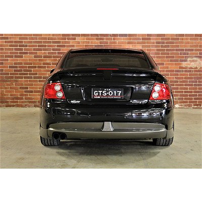 03/2002 Holden HSV Coupe GTS V2 2d Coupe #17 of 250 Phantom Black 5.7L