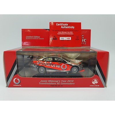 Classic Carlectables - 2010 Holden VE Commodore Jamie Whincup Vodafone 582/1400 1:43 Scale Model Car