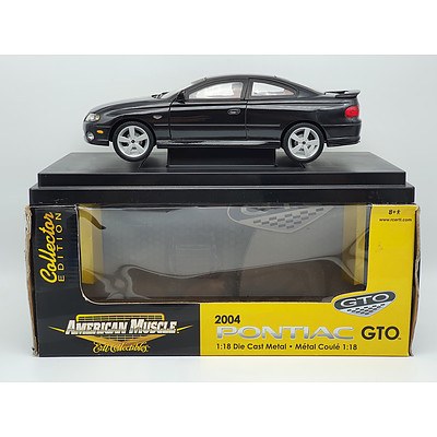 Ertl Collectibles - American Muscle 2004 Pontiac GTO 1:18 Scale Model Car