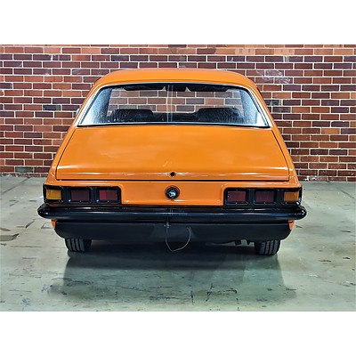 05/1973 Holden Torana LJ 1300 Deluxe Sedan Orange 1.3L