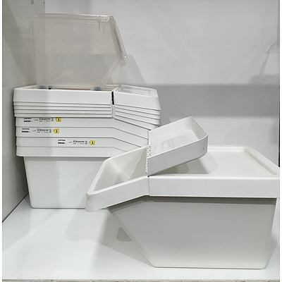 Assorted Storage Containers With Lids