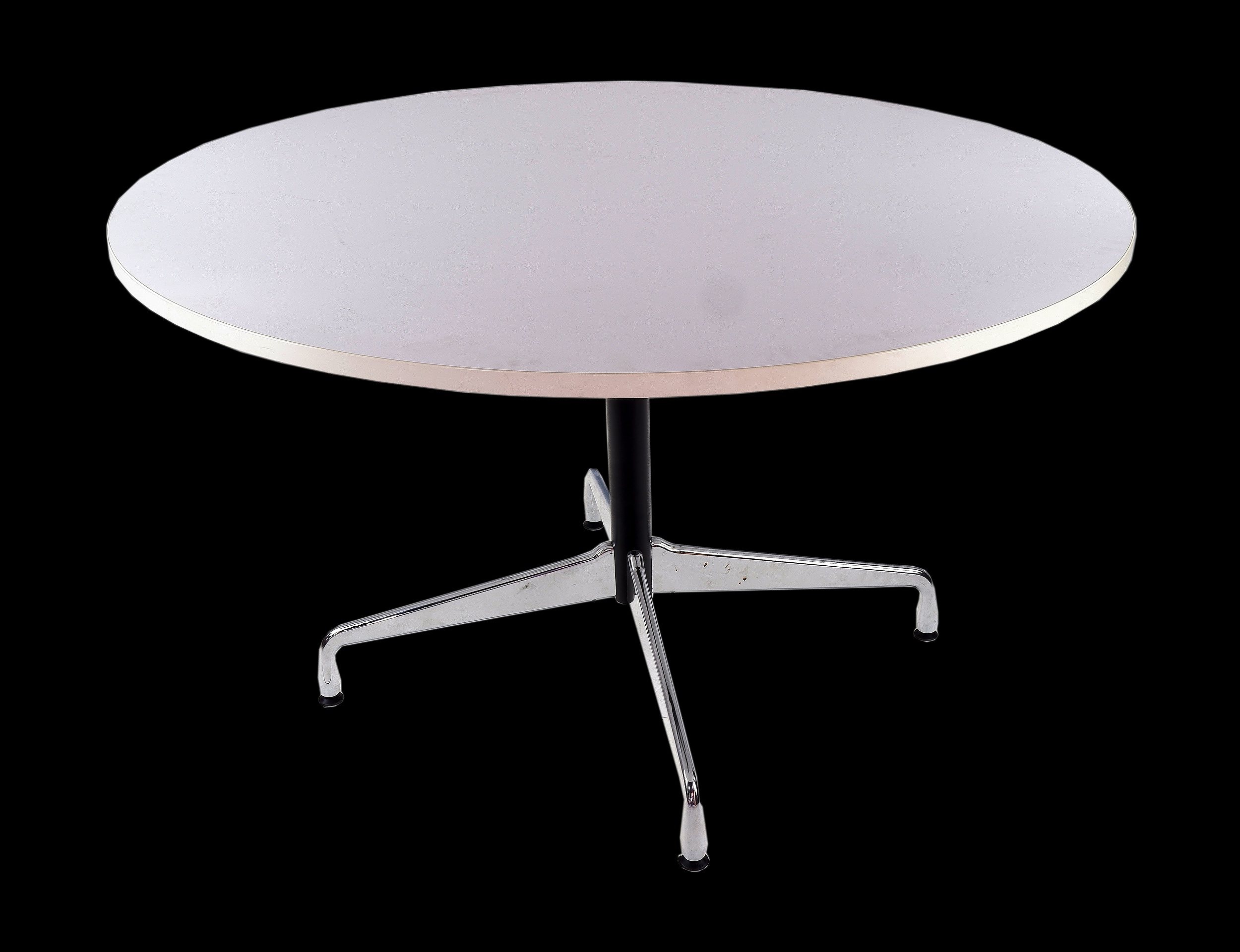 'Eames Style Circular Dining Table'
