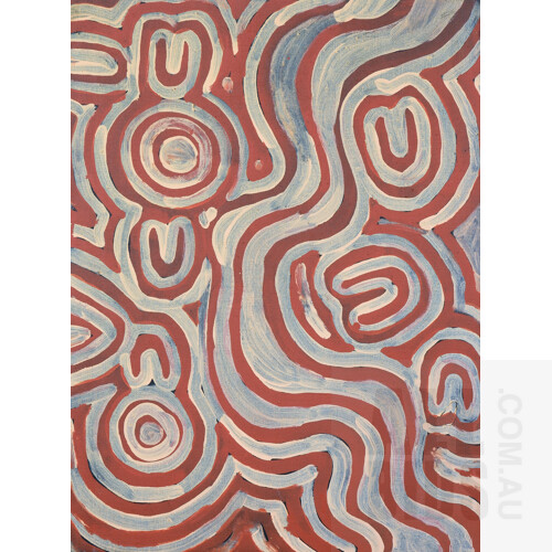 Norma Kelly (20th Century, Aboriginal), Untitled (Our Country), Acrylic on Linen, 60 x 45.5 cm