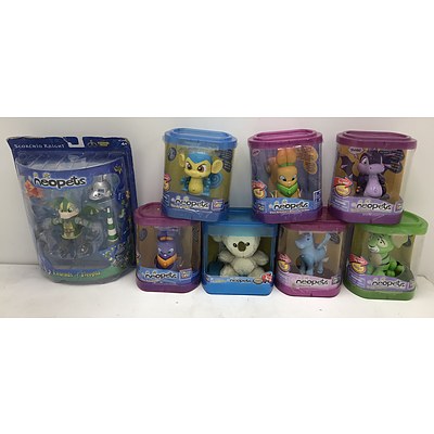 Neopets Figurines -Lot Of Eight