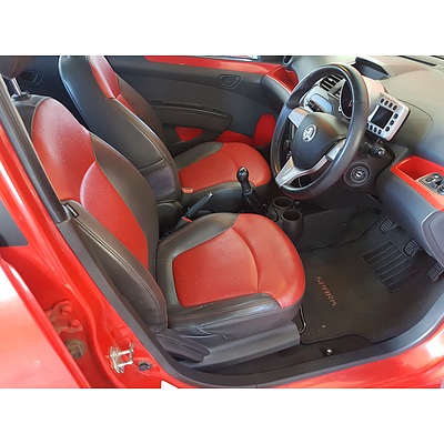 10/2010 Holden Barina Spark CDX MJ 5d Hatchback Red 1.2L