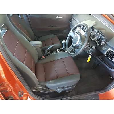 10/2011 Proton Gen.2 G CM MY09 5d Hatchback Orange 1.6L