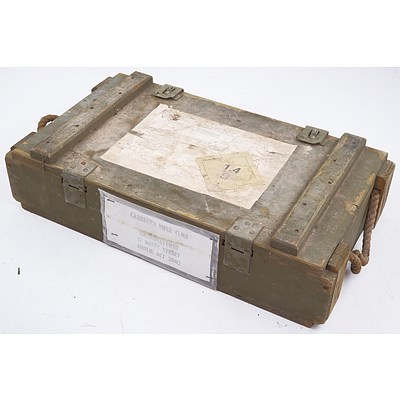 Vintage Timber Ammunition Crate - Lot 1196371 | ALLBIDS