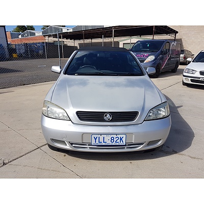 5/2003 Holden Astra Convertible Turbo TS 2d Convertible Silver 2.0L