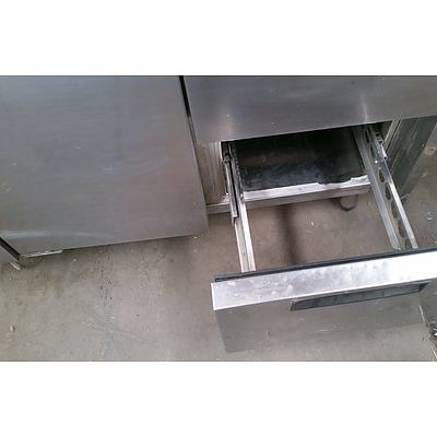 Williams Opal Stainless Steel Under Bench Freezer