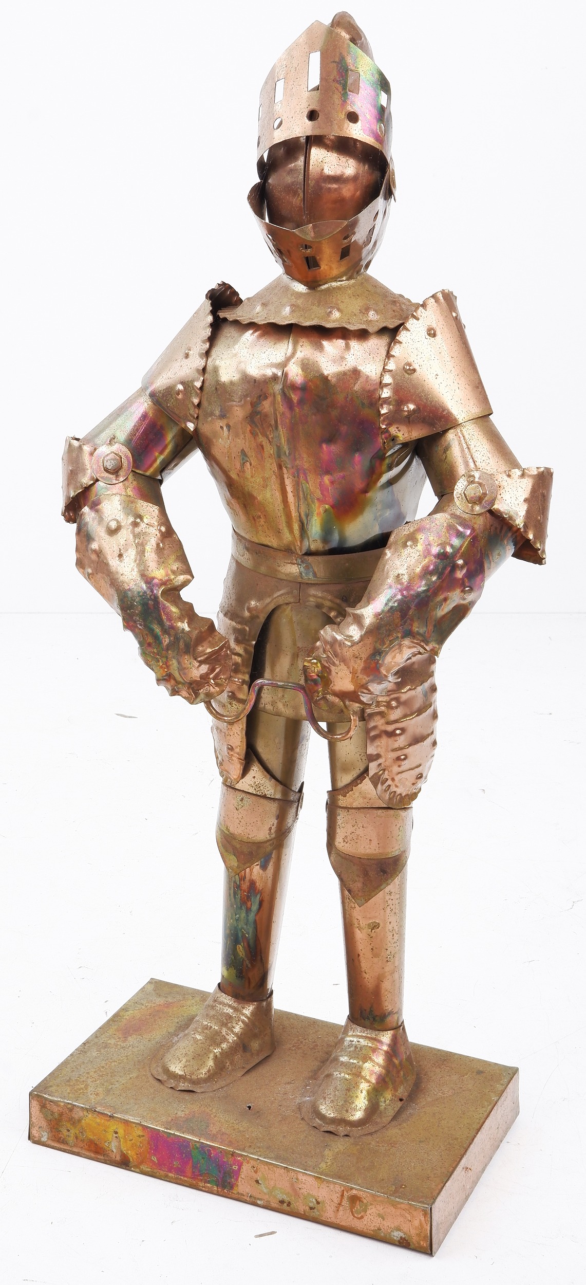 Vintage Copper Knight Figurine - Lot 1189108 | ALLBIDS