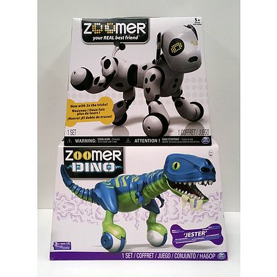 Zoomer Electric Animals - Brand New - Lot Of Two