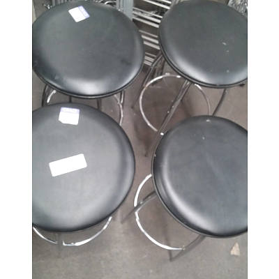 Collection of 4 Bar Stools
