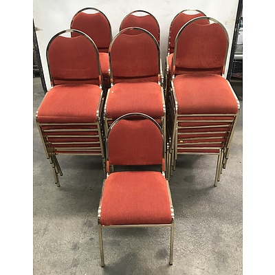 Indoor Cafe Chairs -Lot Of 45