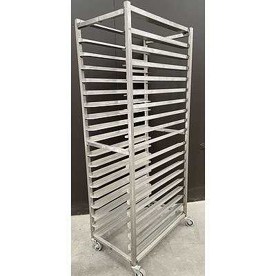 Portable Gastronome Rack Trolley