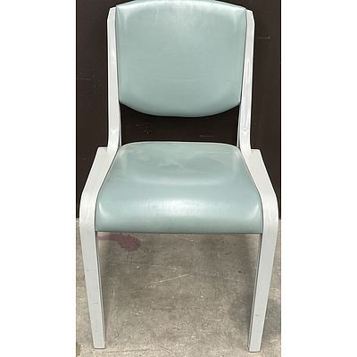 Sebel Green Faux Leather Venue Chair - Lot Of 35